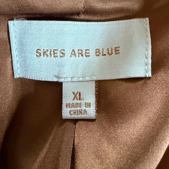 Skies Are Blue Women's Blazer - Picture 5 of 6